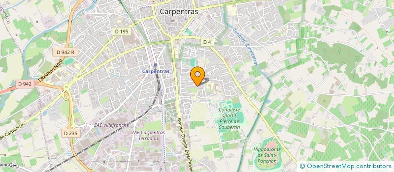 localisation de l'entreprise INVEST IMMOBLIER  CARPENTRAS