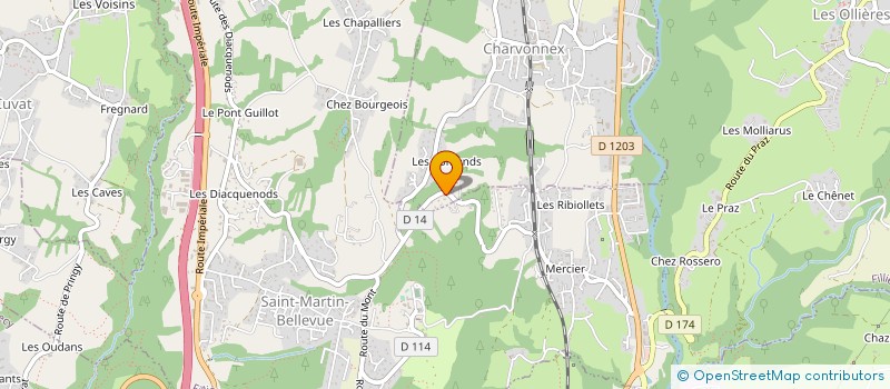 localisation de l'entreprise INVEST-IMMONEUF  FILLIERE