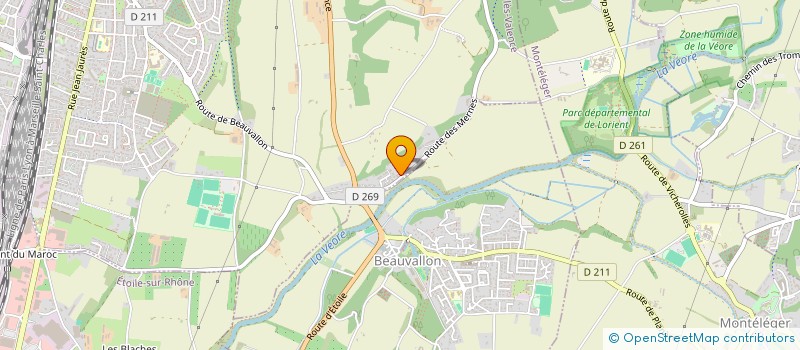 localisation de l'entreprise INVEST IN  MONTAUROUX