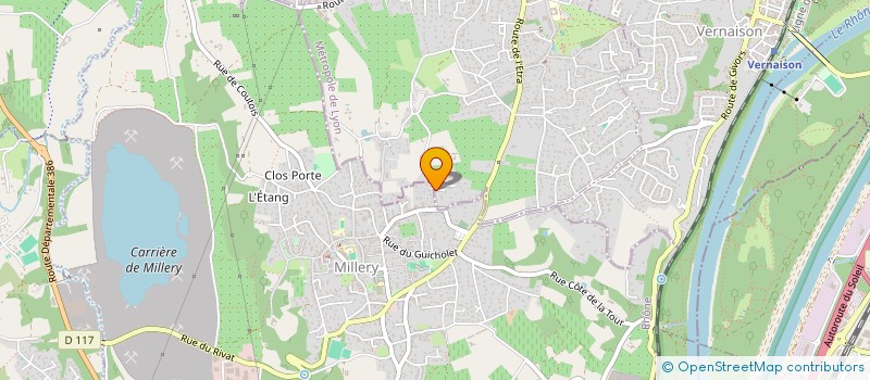 localisation de l'entreprise INVEST IN MORNANT  CHARLY