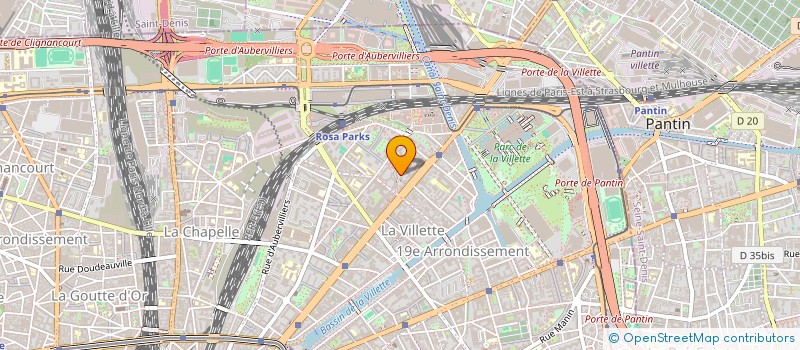 localisation de l'entreprise INVEST KBEN  PARIS