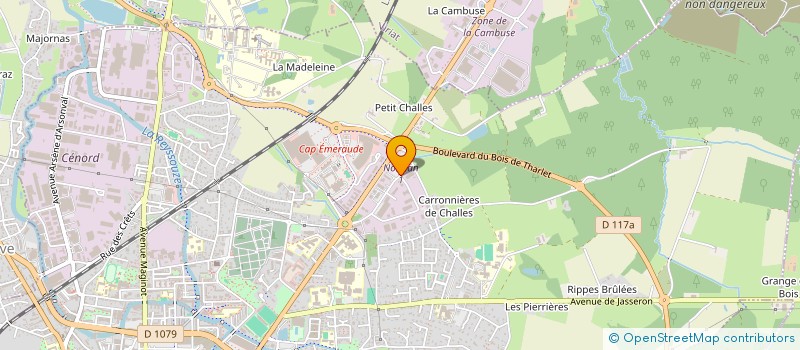 localisation de l'entreprise INVEST KN à BOURG-EN-BRESSE