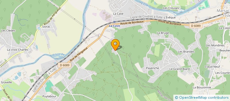 localisation de l'entreprise INVEST KOCI  MARSAC-SUR-L'ISLE