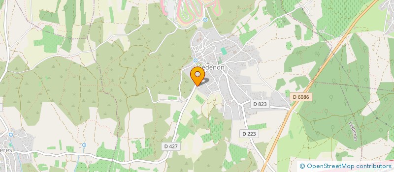 localisation de l'entreprise INVEST KONCEPT  LEDENON