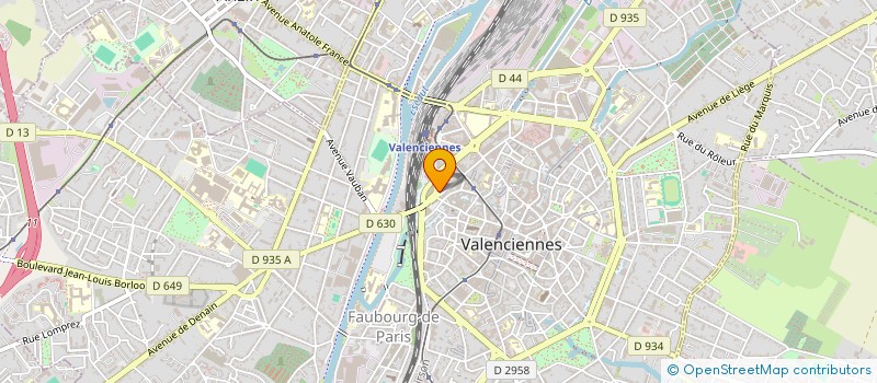 localisation de l'entreprise INVEST LOCATION  VALENCIENNES