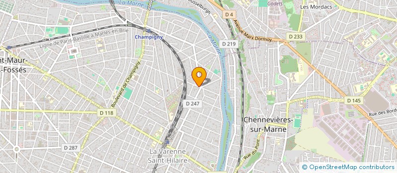 localisation de l'entreprise INVEST LOUDES IMMOBILIER PERISSOL à SAINT-MAUR-DES-FOSSES