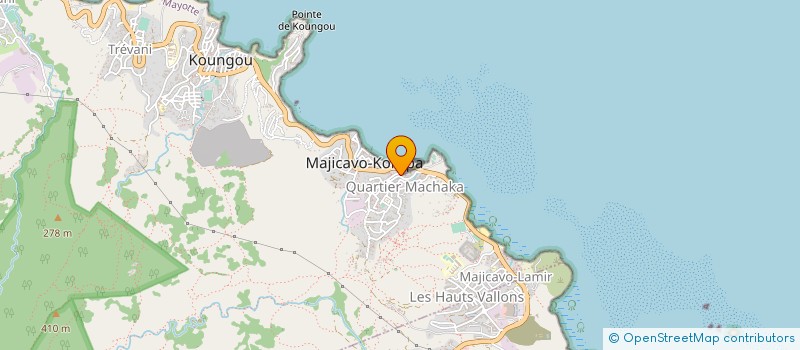 localisation de l'entreprise INVEST MAYOTTE à MAMOUDZOU