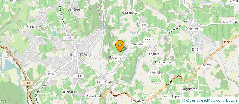 localisation de l'entreprise INVEST NAUTIK  MOIRE