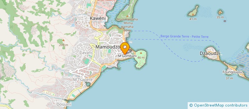 localisation de l'entreprise INVEST NEGOCE à MAMOUDZOU