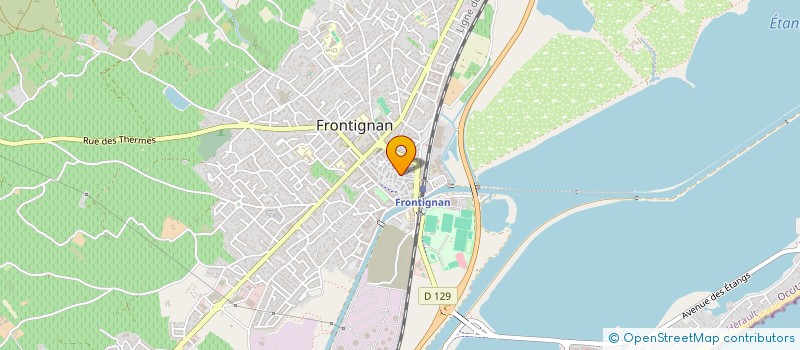 localisation de l'entreprise INVEST NEGOTII à FRONTIGNAN