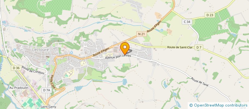 localisation de l'entreprise INVEST PARK IMMO  LECTOURE