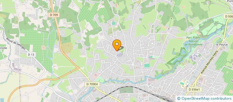 localisation de l'entreprise INVEST PERIGORD à BERGERAC