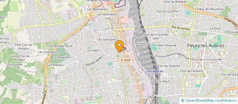 localisation de l'entreprise INVEST PHARMA DEVELOPPEMENT SPFPL DE PHARMACIEN D'OFFICINE à FLEURY LES AUBRAIS
