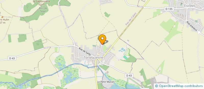 localisation de l'entreprise INVEST PLATINIUM  TORTEQUESNE