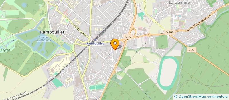 localisation de l'entreprise INVEST POL à RAMBOUILLET