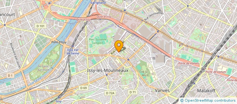 localisation de l'entreprise INVEST POUR TOUS à ISSY-LES-MOULINEAUX