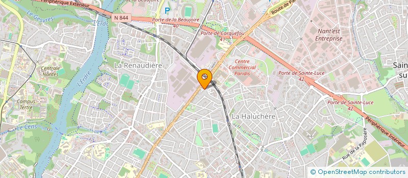 localisation de l'entreprise INVEST PREMIUM ATLANTIQUE  NANTES