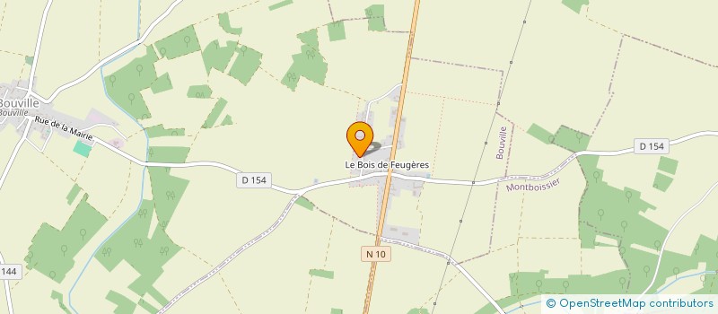 localisation de l'entreprise INVEST PROJET  SAUMERAY