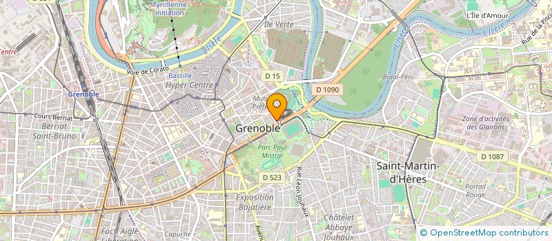 localisation de l'entreprise INVEST RENOVE IMMO à GRENOBLE