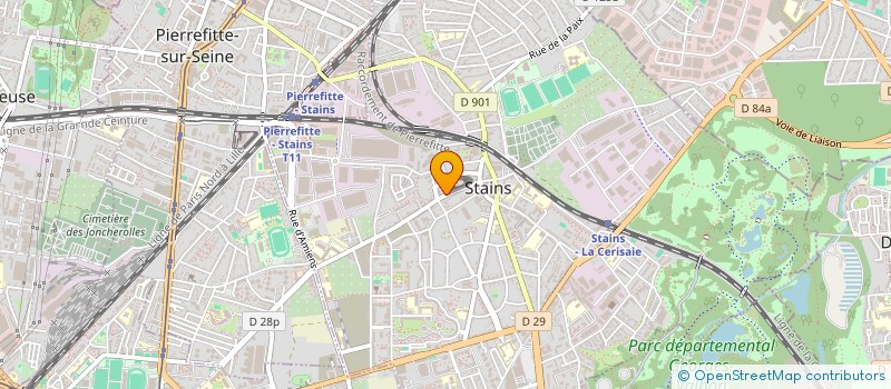 localisation de l'entreprise INVEST RESTO à STAINS