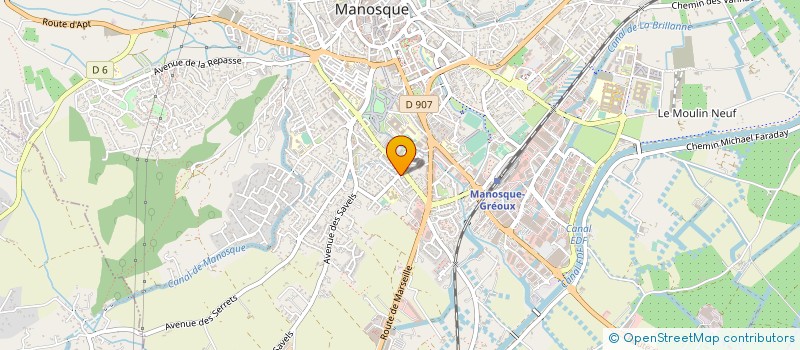 localisation de l'entreprise INVEST SERVICES FINANCES à MANOSQUE