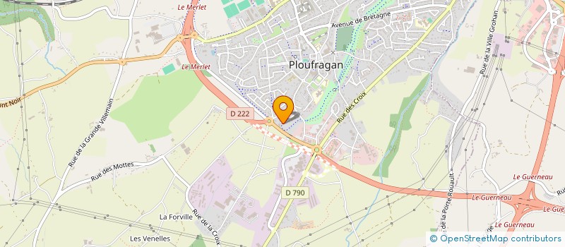 localisation de l'entreprise INVEST SLM  PLOUFRAGAN