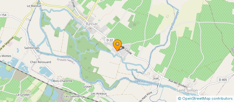 localisation de l'entreprise INVEST SOLEIL  BASSAC