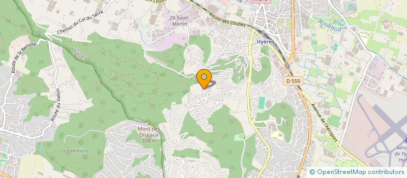 localisation de l'entreprise INVEST STRATEGIE FONCIERE à HYERES