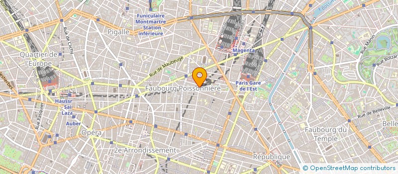 localisation de l'entreprise INVEST TELLIERS  PARIS