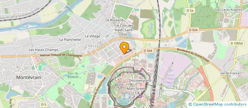 localisation de l'entreprise INVEST THREE  CHESSY