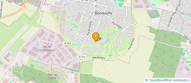 localisation de l'entreprise INVEST TINO à BONDOUFLE