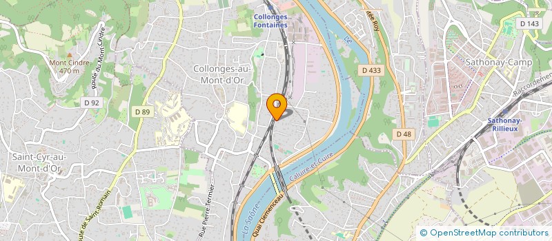 localisation de l'entreprise INVEST VN  COLLONGES-AU-MONT-D'OR