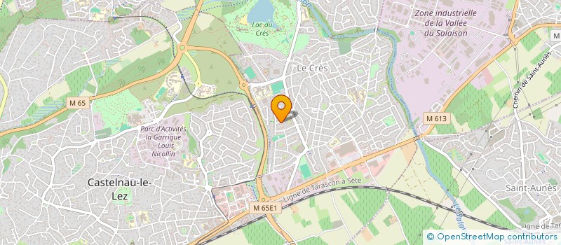 localisation de l'entreprise INVEST XJ  LE CRES