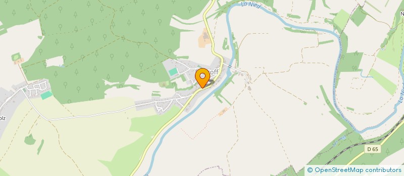 localisation de l'entreprise INVEST XOLXOL  EBERSVILLER