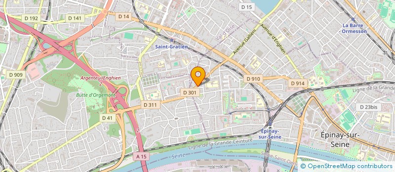 localisation de l'entreprise INVEST YL  EPINAY-SUR-SEINE