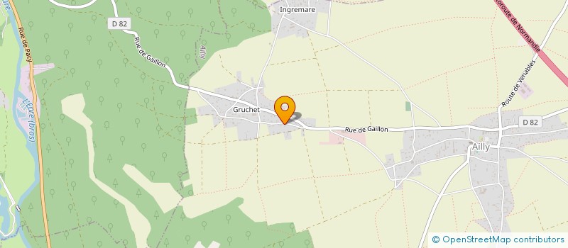 localisation de l'entreprise INVEST13  AILLY