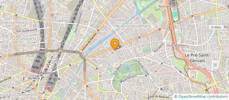 localisation de l'entreprise INVEST4ART  PARIS