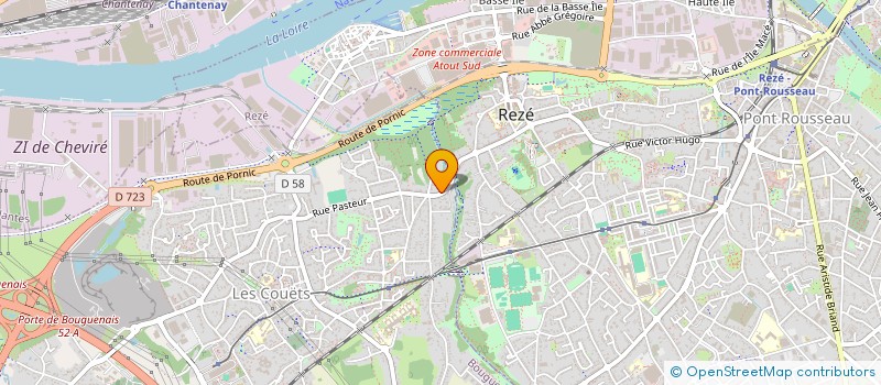 localisation de l'entreprise INVESTABLE GB  BOUGUENAIS