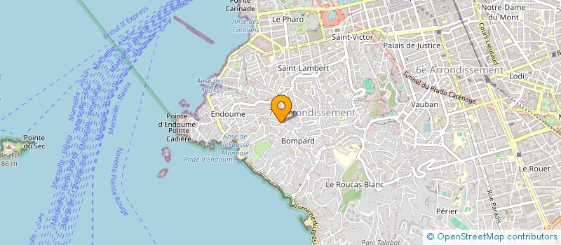 localisation de l'entreprise INVESTAIT à MARSEILLE