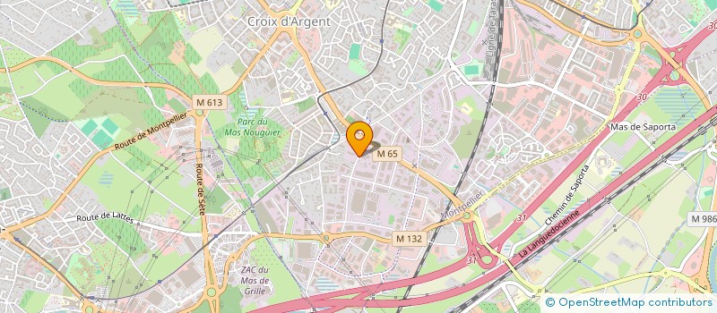 localisation de l'entreprise INVESTALP SARL à MONTPELLIER