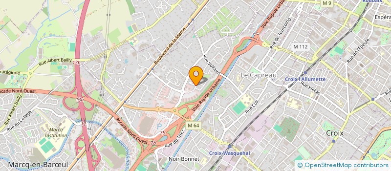 localisation de l'entreprise INVESTAS PATRIMOINE & IMMOBILIER à WASQUEHAL