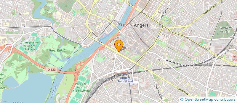 localisation de l'entreprise INVESTASSUR  ANGERS