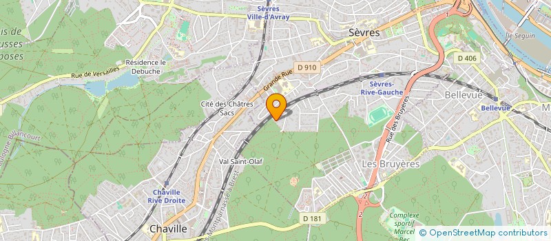localisation de l'entreprise INVESTCO 1 HR PATH à SEVRES