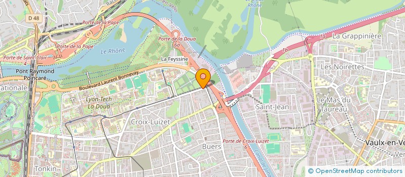 localisation de l'entreprise INVESTCO FLOOR 2  VILLEURBANNE