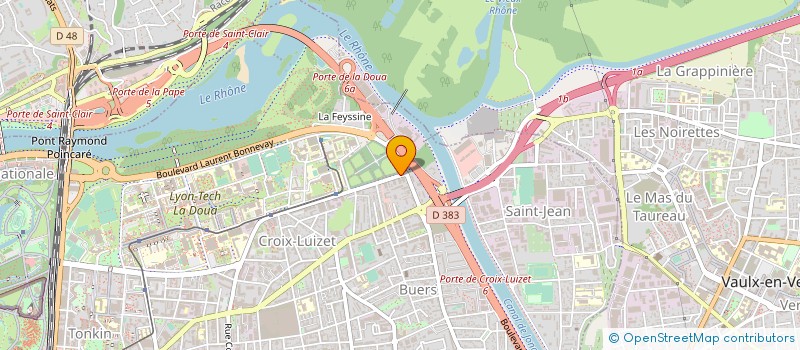 localisation de l'entreprise INVESTCO FLOOR 3  VILLEURBANNE