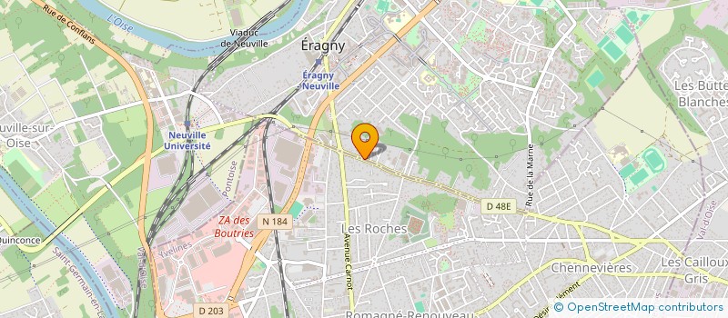 localisation de l'entreprise INVESTCOM HOLDING  VILLEPINTE
