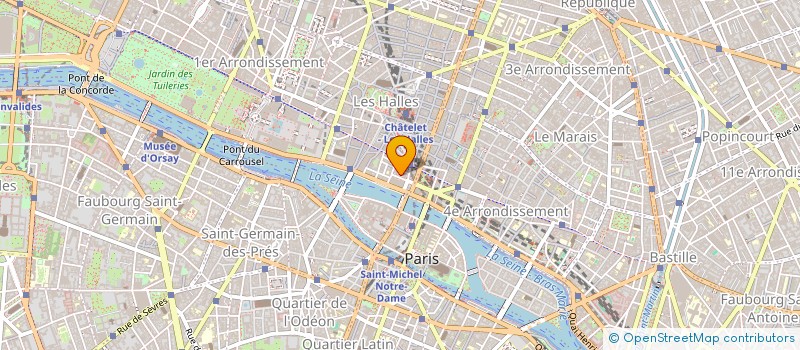 localisation de l'entreprise INVESTECH à PARIS