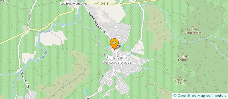 localisation de l'entreprise INVESTFCA  SAINT-ANDRE-DE-ROQUELONGUE