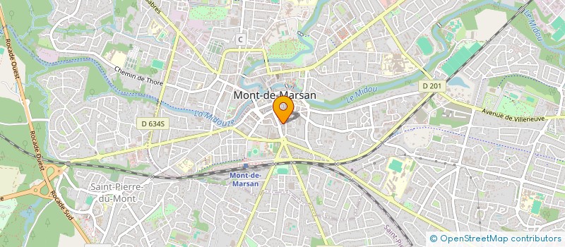 localisation de l'entreprise INVESTGIRAUD à MONT-DE-MARSAN