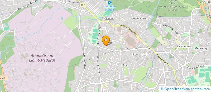 localisation de l'entreprise INVESTGIRONDE  SAINT-MEDARD-EN-JALLES